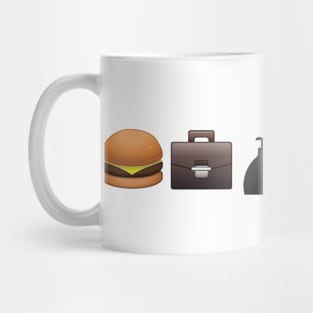 Emoji Pulp Fiction Mug